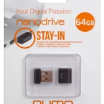 фото Флэш-диск 64GB Qumo Nano черная