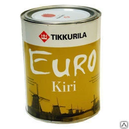 Фото Тиккурила Tikkurila Лак EURO KIRI паркет глянц (0,9л)