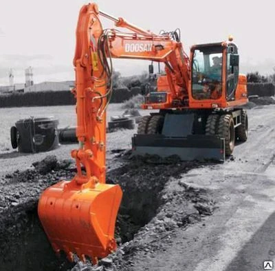 Фото Экскаватор колесный DOOSAN DX160W