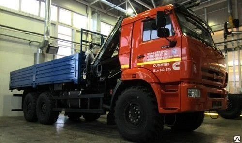 Фото КМУ КАМАЗ 43118-3079-46+HIAB 144B-2DUO (4600кг-2,8м/1660кг-8м)+борт 6,1м