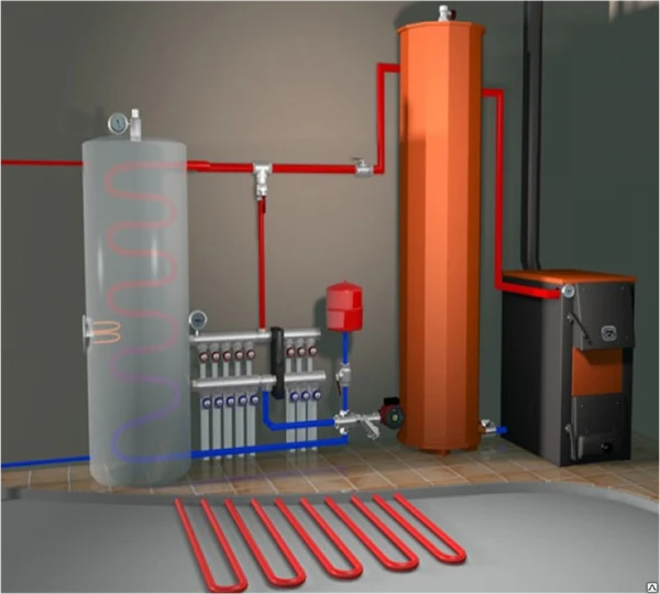 Фото Монтаж газовых котлов отопления