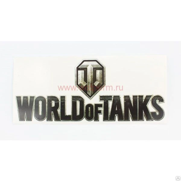 Фото Наклейка логотип "World of Tanks"