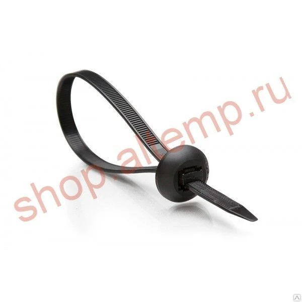 Фото Fortisflex Кабельные стяжки разъемные с круглым замком КСК 7,5*280(ч) FORTI