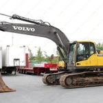 фото Аренда гусеничного экскаватора Volvo EC210B, Москва