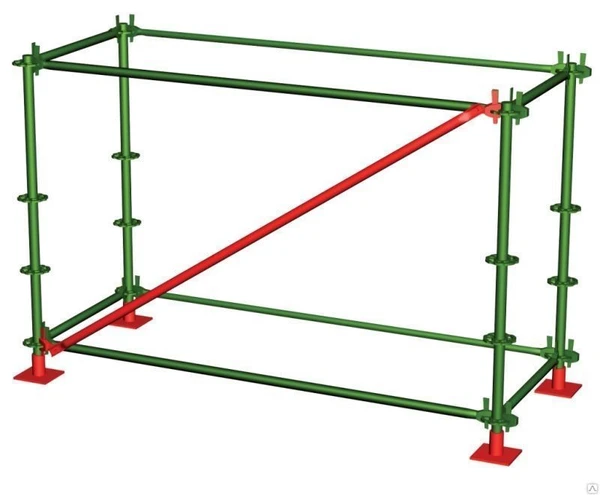 Фото Связь диагональная Клиновые Леса-2х2м