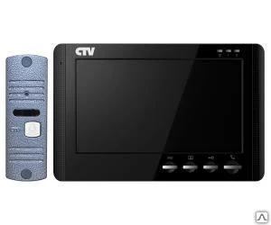 Фото CTV-DP1700 W Комплект цветного видеодомофона в одной коробке CTV