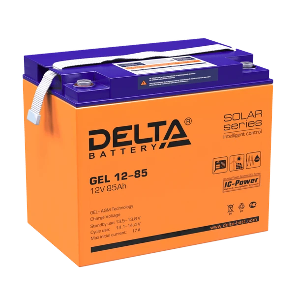 Фото Аккумулятор Delta GEL 12-85