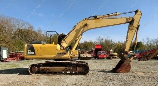 Фото Аренда гусеничного экскаватора Komatsu PC200-7, Самара