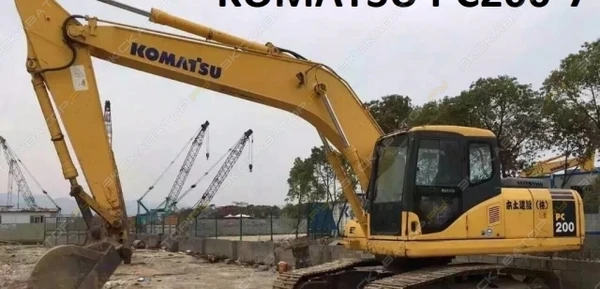 Фото Аренда гусеничного экскаватора Komatsu PC200-7, Сочи