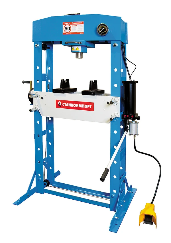 Фото Пресс пневмогидравлический гаражный на 50 тонн, СТАНКОИМПОРТ, SD0811CE
