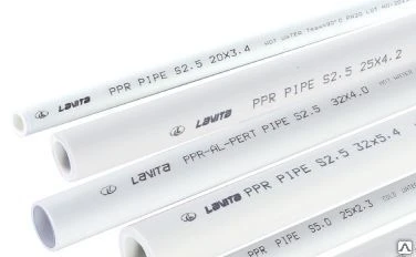 Фото Труба полипропиленовая PPR PIPE 20, PN20  4м Lavita