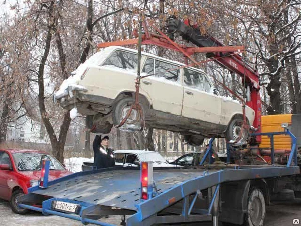 Фото Утилизация машины, авторазбор