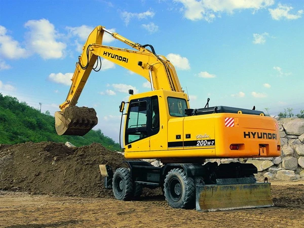 Фото Аренда экскаватора hyundai r-170