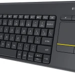 фото Клавиатура Logitech Wireless Touch Keyboard K400 Plus Black