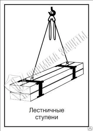 Фото Схема «Лестничные ступени» (300х400 мм)