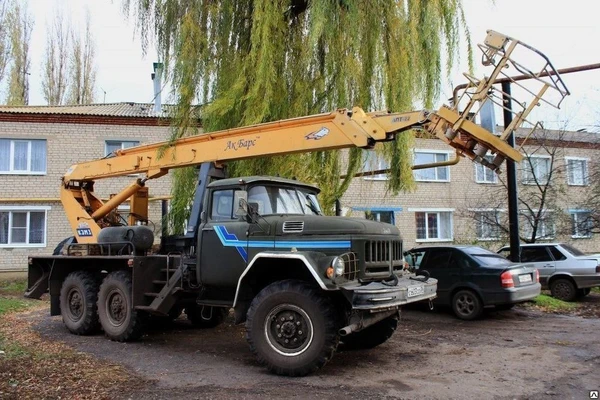 Фото Аренда автовышки 20 метров телескопической