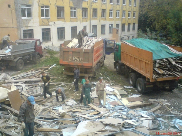 Фото Уборка территории, строительных площадок, домов, квартир Анапа