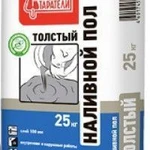 фото Наливной пол Толстый 30-80мм "Старатели" 25кг.