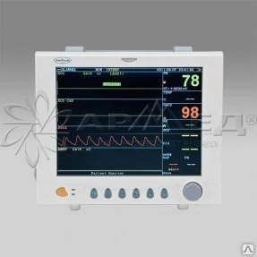 Фото Монитор up-7000 (ветеренария) spo2 + hr + co2+ ecg + temp + nibp + resp