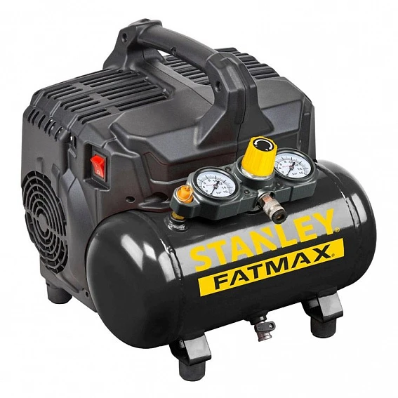 Фото Компрессор малошумный безмасляный Stanley FatMax DST 101/8/6