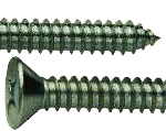 фото Шуруп с потайной головкой ГОСТ 1145-80 оцинк. d 4, L 60