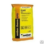 фото Клей для монтажа пенополистирола ВЕБЕР WEBER.therm EPS