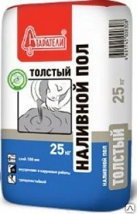 Фото Наливной пол Толстый 30-80мм "Старатели" 25кг.