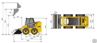 Фото Мини погрузчик LIUGONG CLG375A