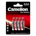 фото Батарейка алкалиновая AAA/LR03, Plus Alkaline 1.5В, 4шт Camelion 12553