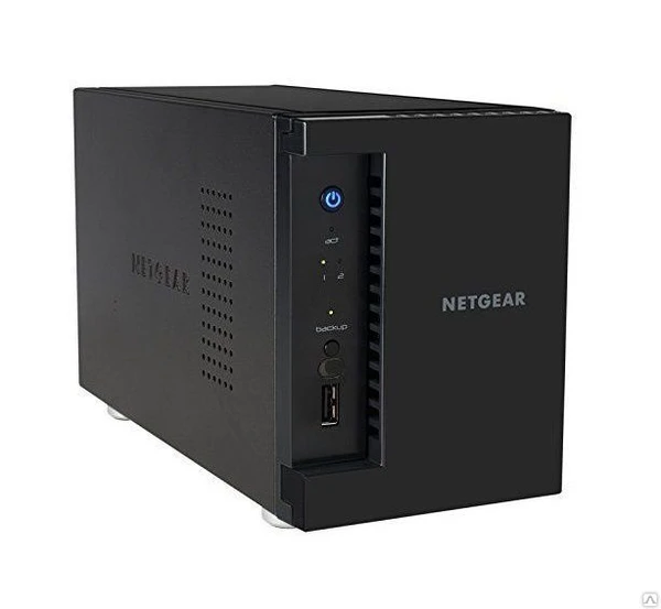 Фото Сетевое хранилище Netgear RN21200-100NES 2х3.5/2.5HDD, 
USB 3.0