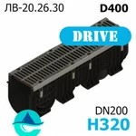 фото PolyMax Drive DN200 H320 с решеткой, кл. D