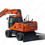 фото Аренда колесного экскаватора Doosan DX160W, Красноярск