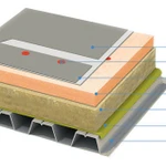 фото ПВХ мембрана ECOPLAST V-RP Экопласт