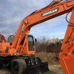 Фото №2 Аренда колесного экскаватора Doosan DX210W, Мурманск