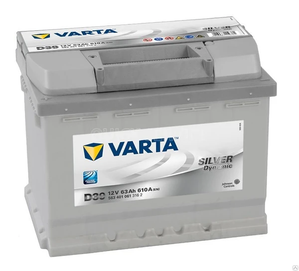 Фото Аккумулятор Варта Varta Silver Dynamic D39 63 А/ч п.п.