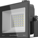 фото Прожектор светодиодный 71 658 OFL-30-6K-BL-IP65-LED 30Вт 6000К IP65 2400лм черн. ОНЛАЙТ 71658