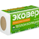 фото Минвата фасадная каменная ЭКОВЕР ЭКОФАСАД 120 кг/м3 /100 мм/2,4 м2