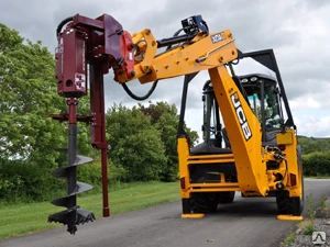 Фото Аренда ямобура на базе JCB3CX, МТЗ