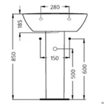 фото Пьедестал Ideal Standard Ocean W306201