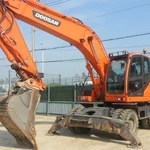 фото Аренда экскаватора колёсного Doosan DL16