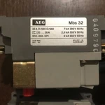 фото AEG Mbs-32 20-26А Аварийный выключатель перегрузки электродвигателя