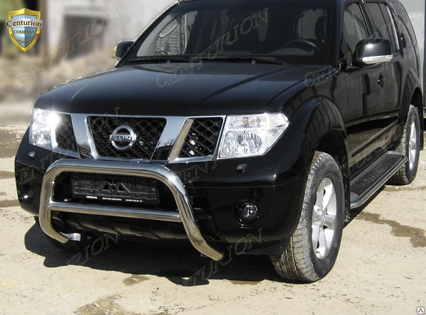 Фото Тюнинг авто. Кенгурятник на Nissan Nissan Pathfinder