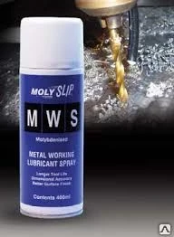 Фото Смазочно охлаждающая жидкость сож Molyslip MWS аэрозоль 400 ml