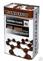 Фото Трансмиссионное масло WINDIGO ATF 6000 Super Fluid 4л