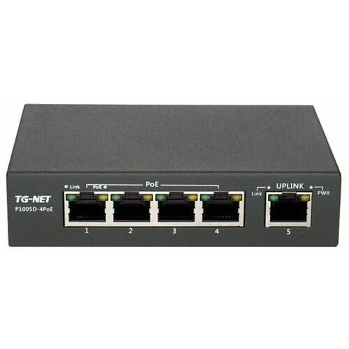 Фото Коммутатор TG-NET P1005D-4PoE