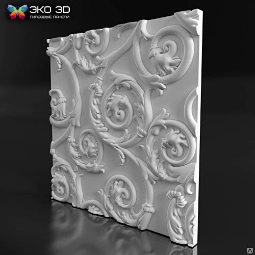 Фото 3D панель "TWIG" 500х500 мм