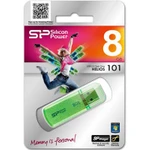 фото Модуль памяти Flash Disk 8GB Silicon Power Helios 101 зелёный в п