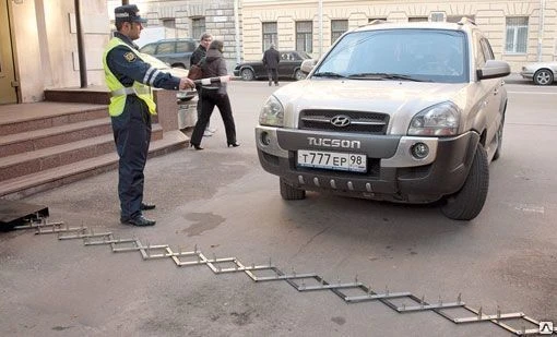 Фото Заграждение автомобильное портативное "ЛИАНА"