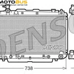 фото Радиатор, охлаждение двигателя DENSO DRM50022 Радиатор охл. ДВС TO RAV4