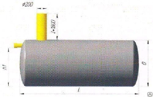 Фото Емкость стеклопластик НЕ-10